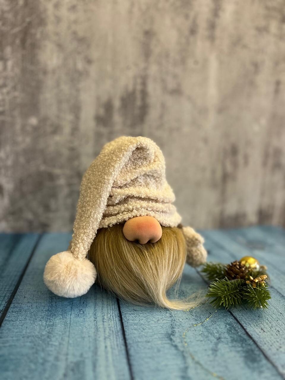 Скандинавский гном новогодний 17 см