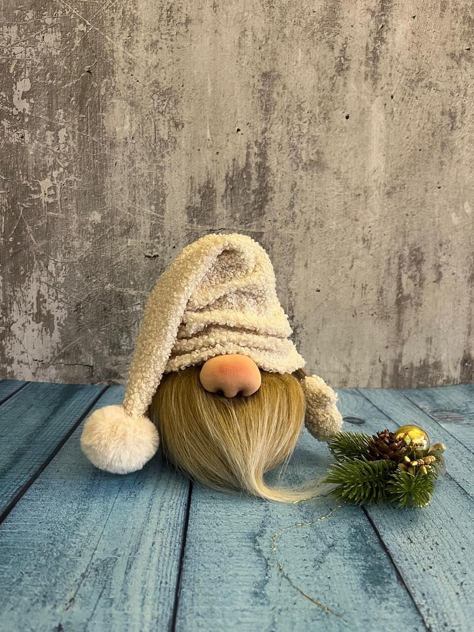 Скандинавский гном новогодний 17 см