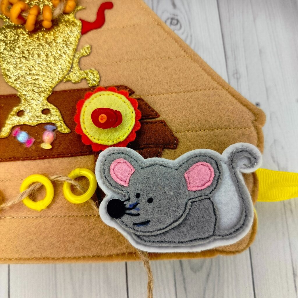 Фетровая книжка «Курочка Ряба»