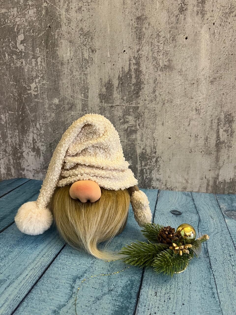 Скандинавский гном новогодний 17 см