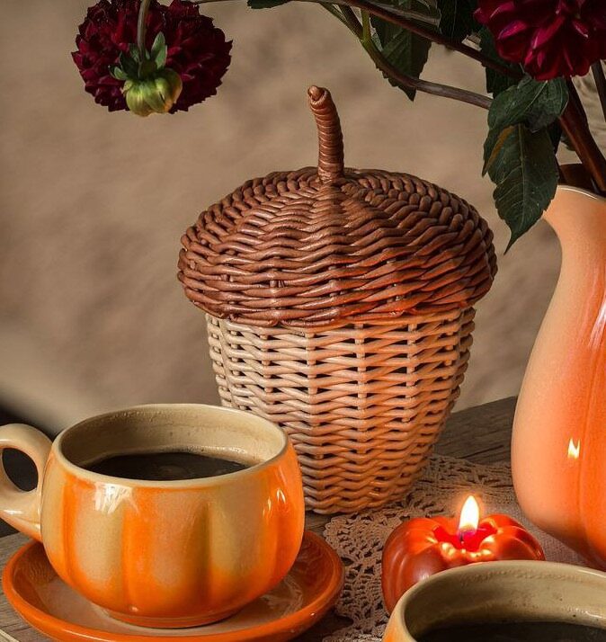 Шкатулка «жёлудь»