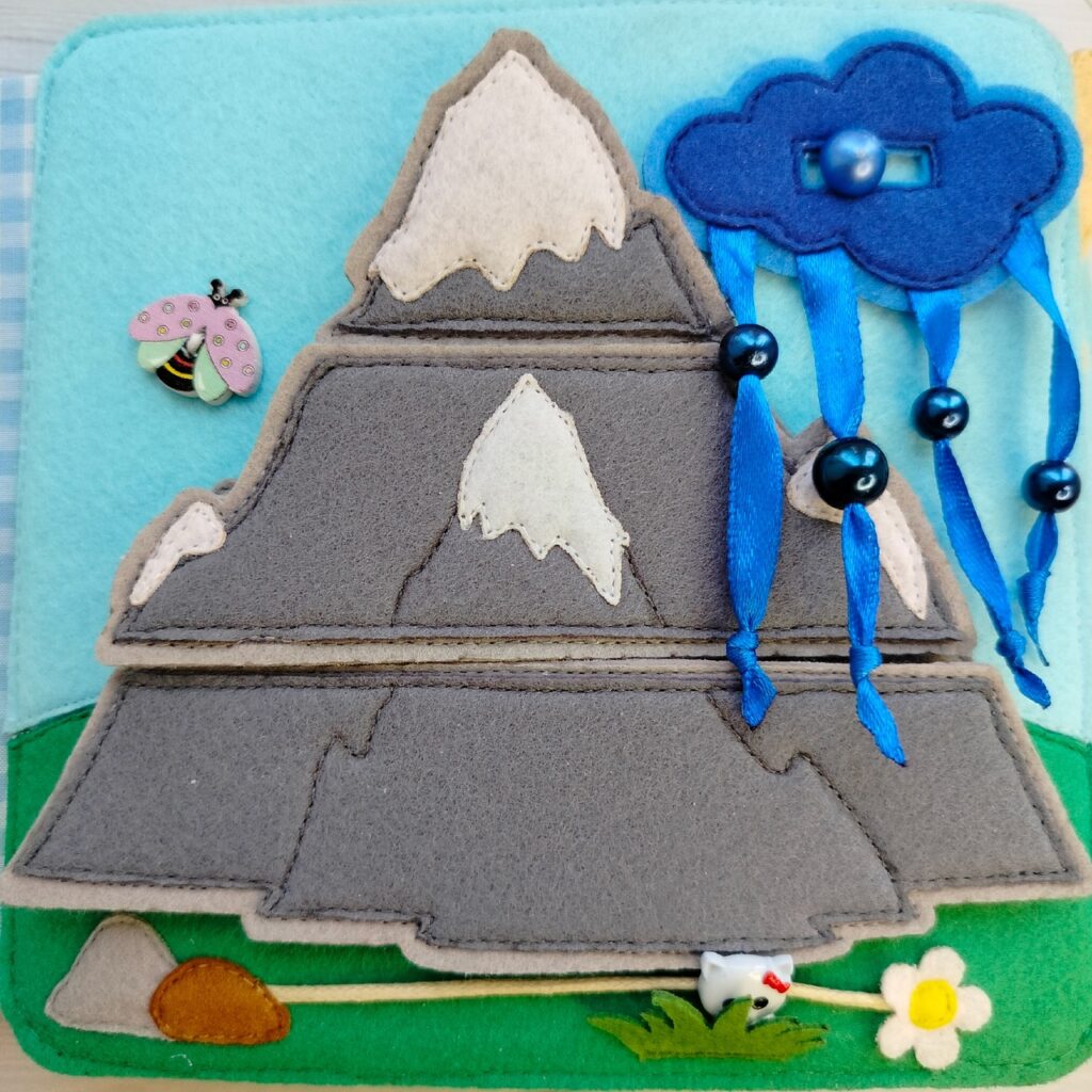 Фетровая книжка «Крошка Крот — турист»