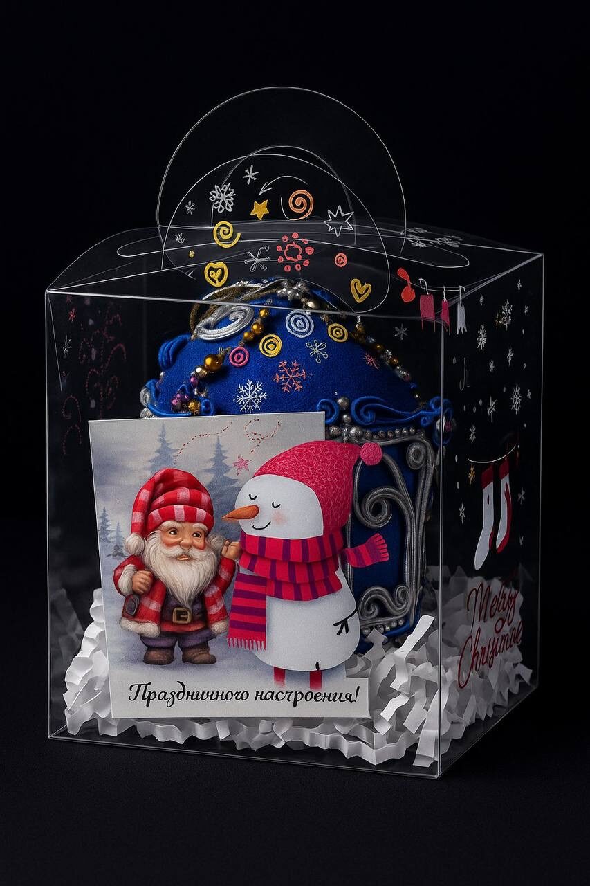 Новогодний фонарик со светом