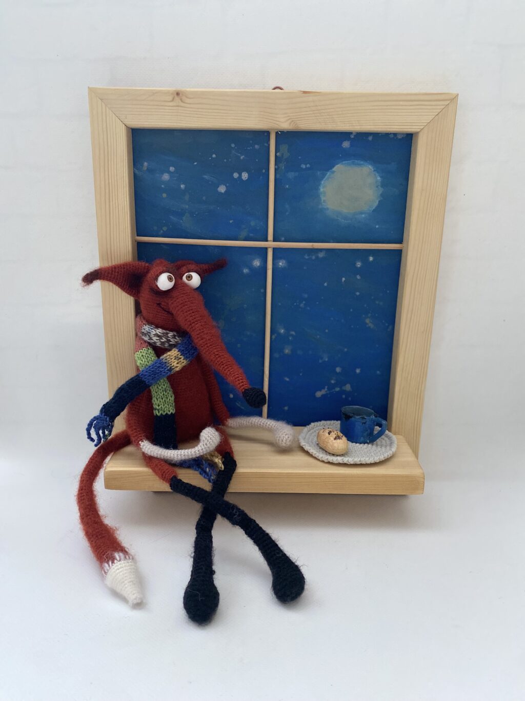 Лисенок у окна