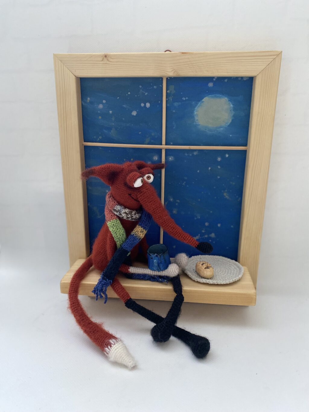 Лисенок у окна