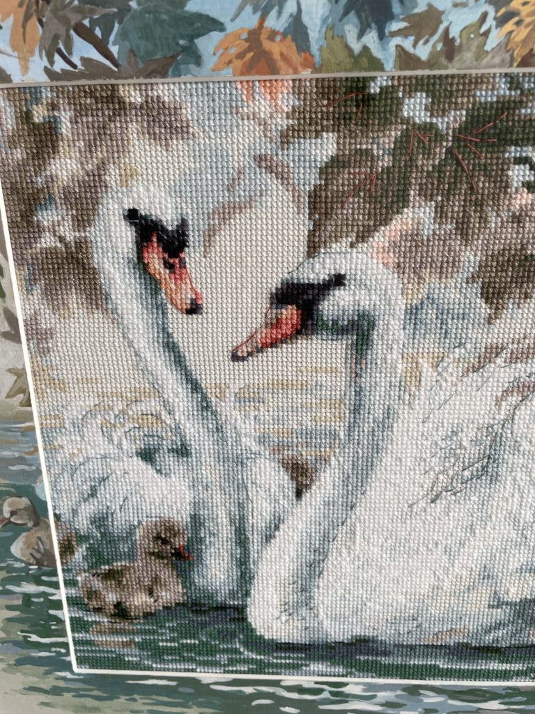 Картина Лебеди