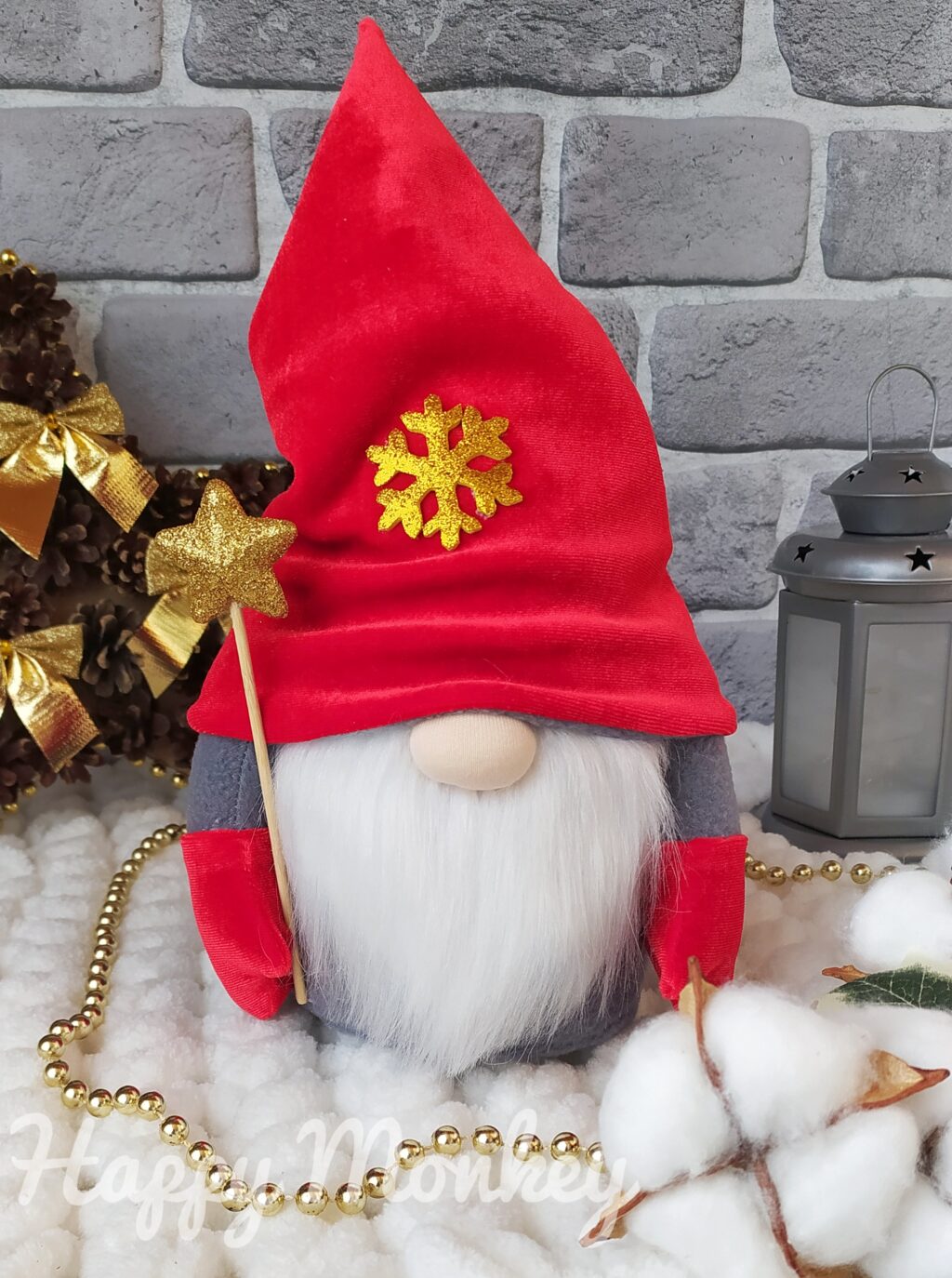 Гном новогодний