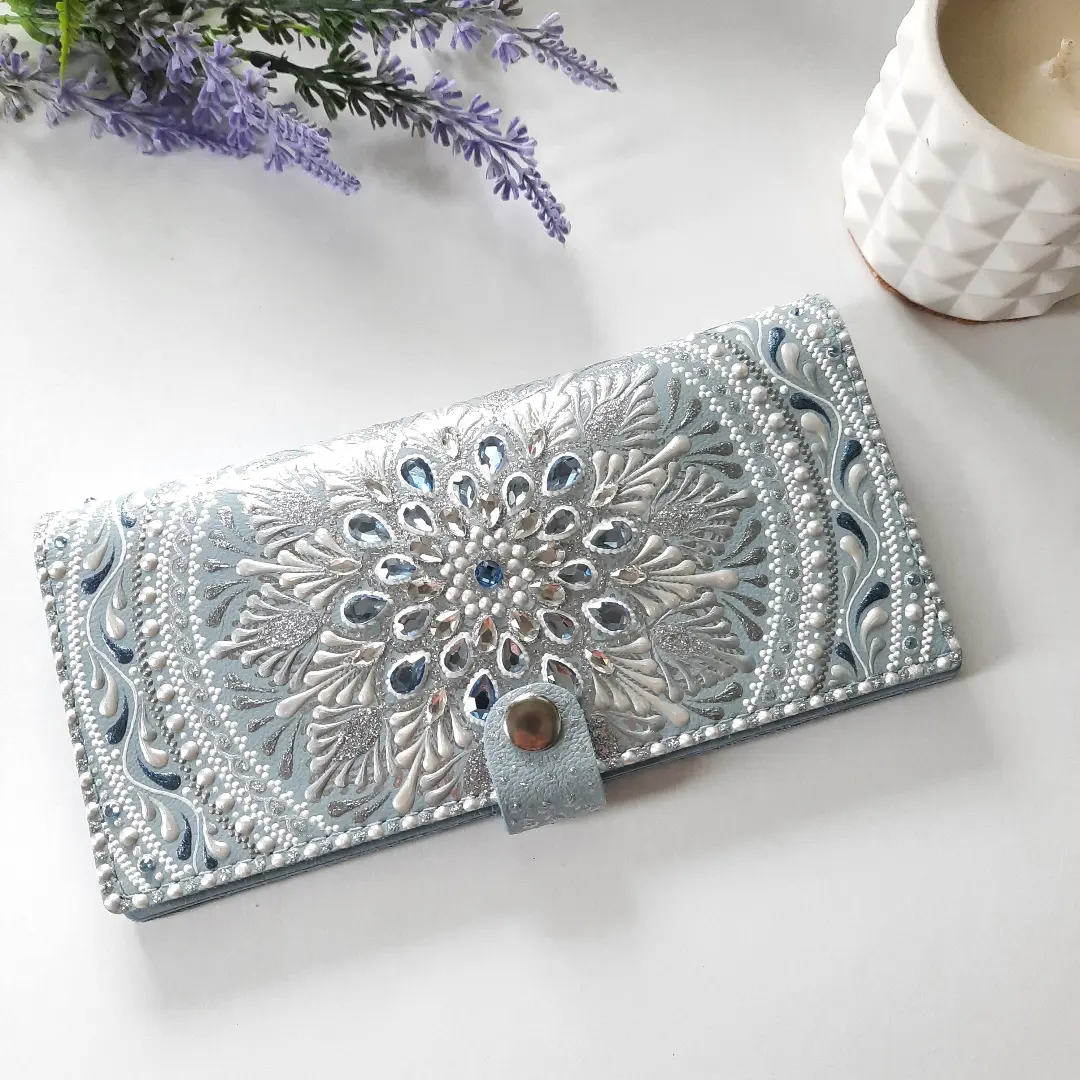 Кошелек женский из натуральной кожи