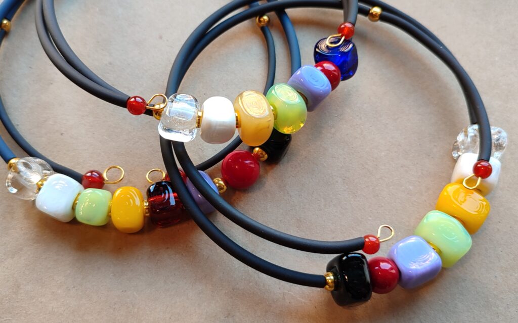 Кольцо стекло венецианское