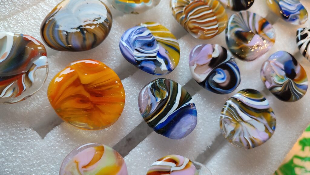 Кольцо стекло венецианское