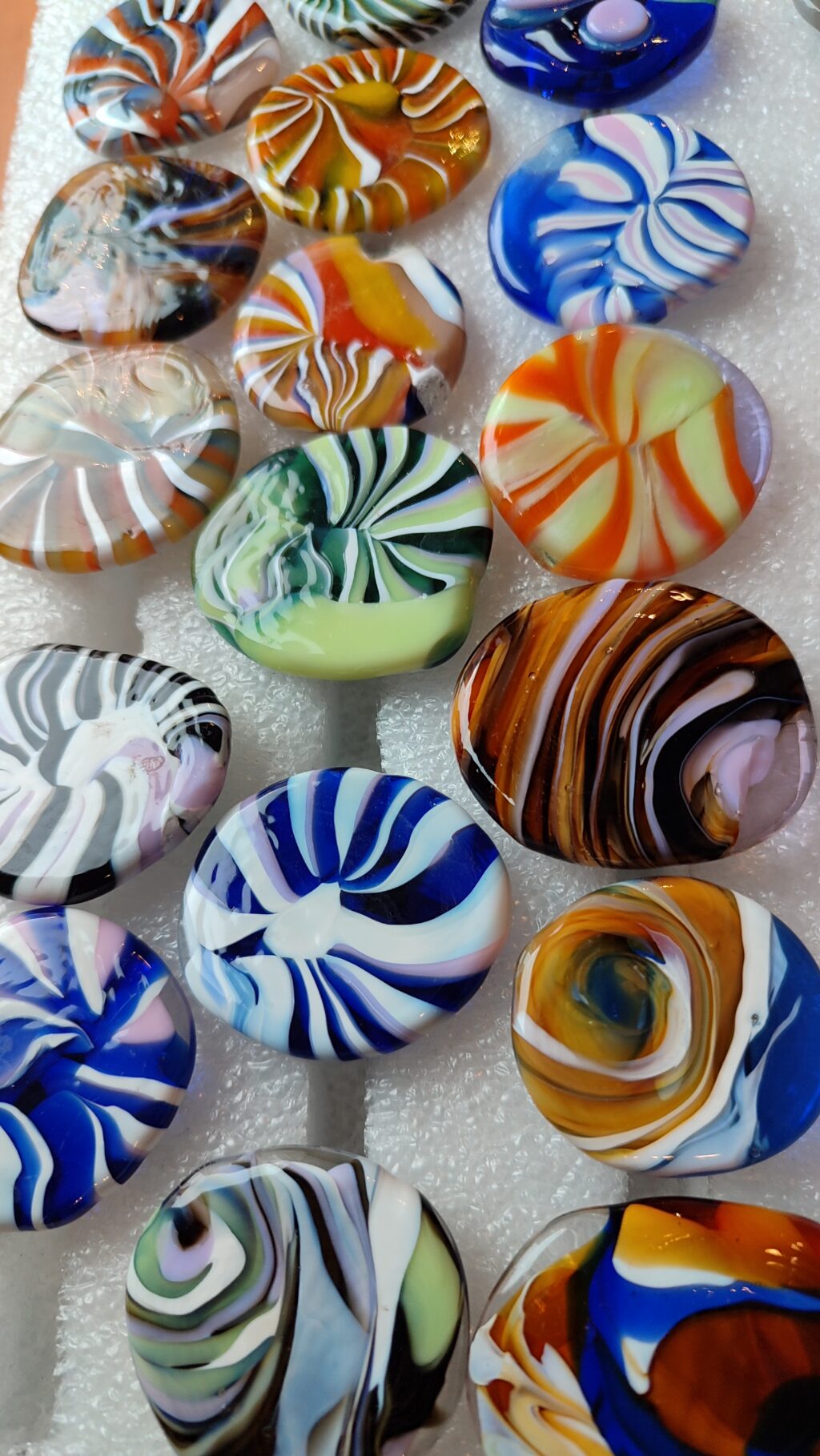 Кольцо стекло венецианское