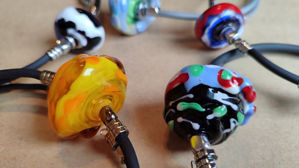 Кольцо стекло венецианское