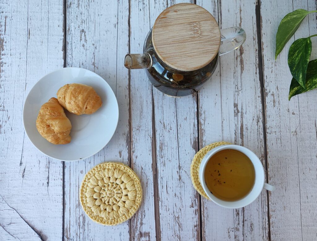 Набор подставок под кружку (4 шт)