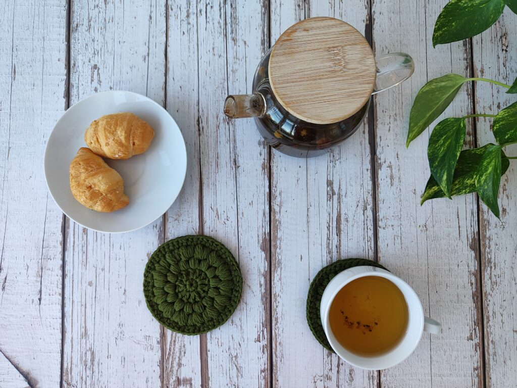 Набор подставок под кружку (4 шт)