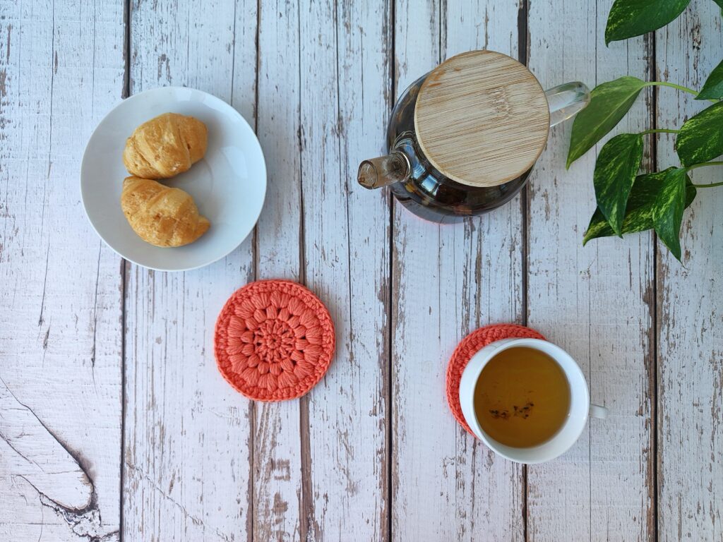 Набор подставок под кружку (4 шт)