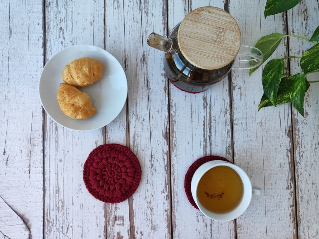 Набор подставок под кружку (4 шт)