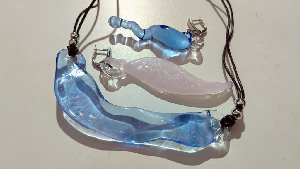 Кольцо стекло венецианское