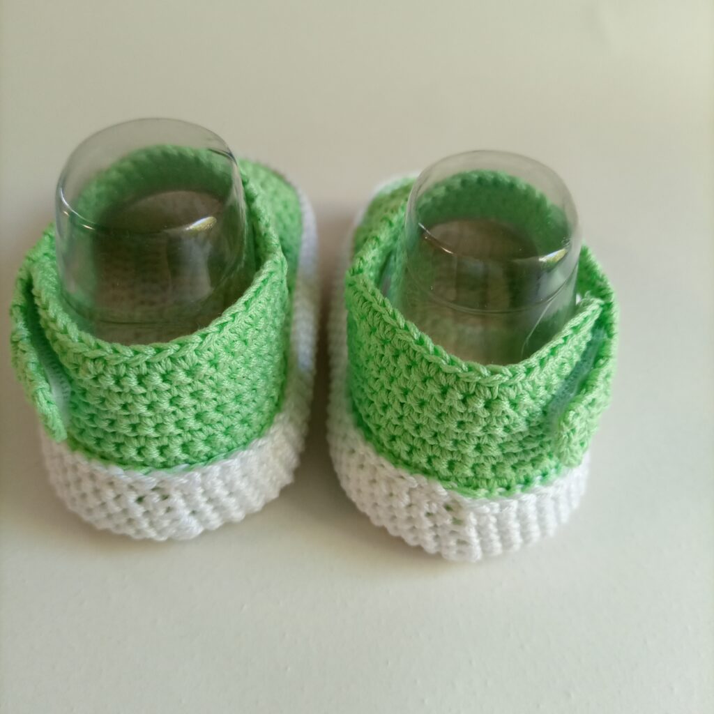 Пинетки сандалики вязаные