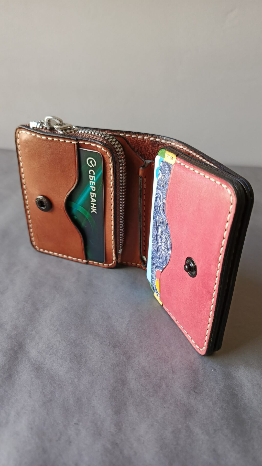 Кошелек из натуральной кожи с гравировкой Боб Марли