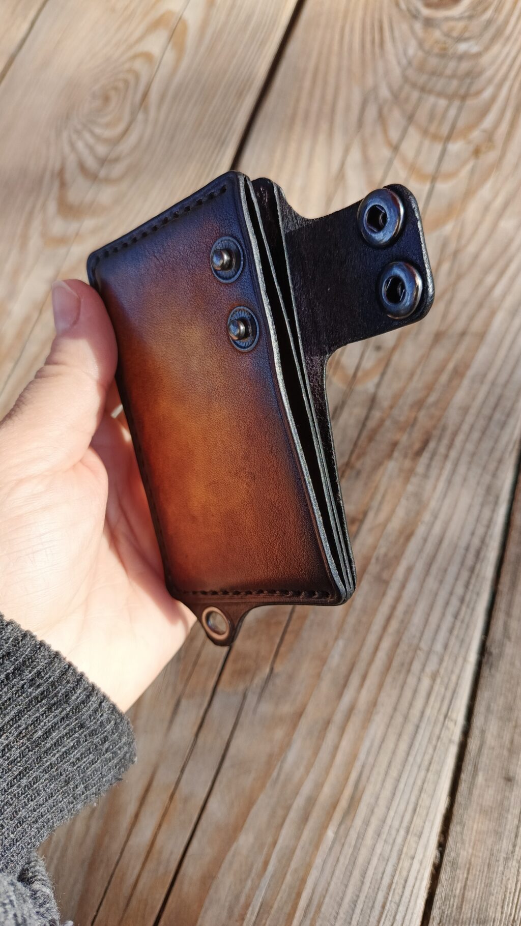 Картхолдер из натуральной кожи