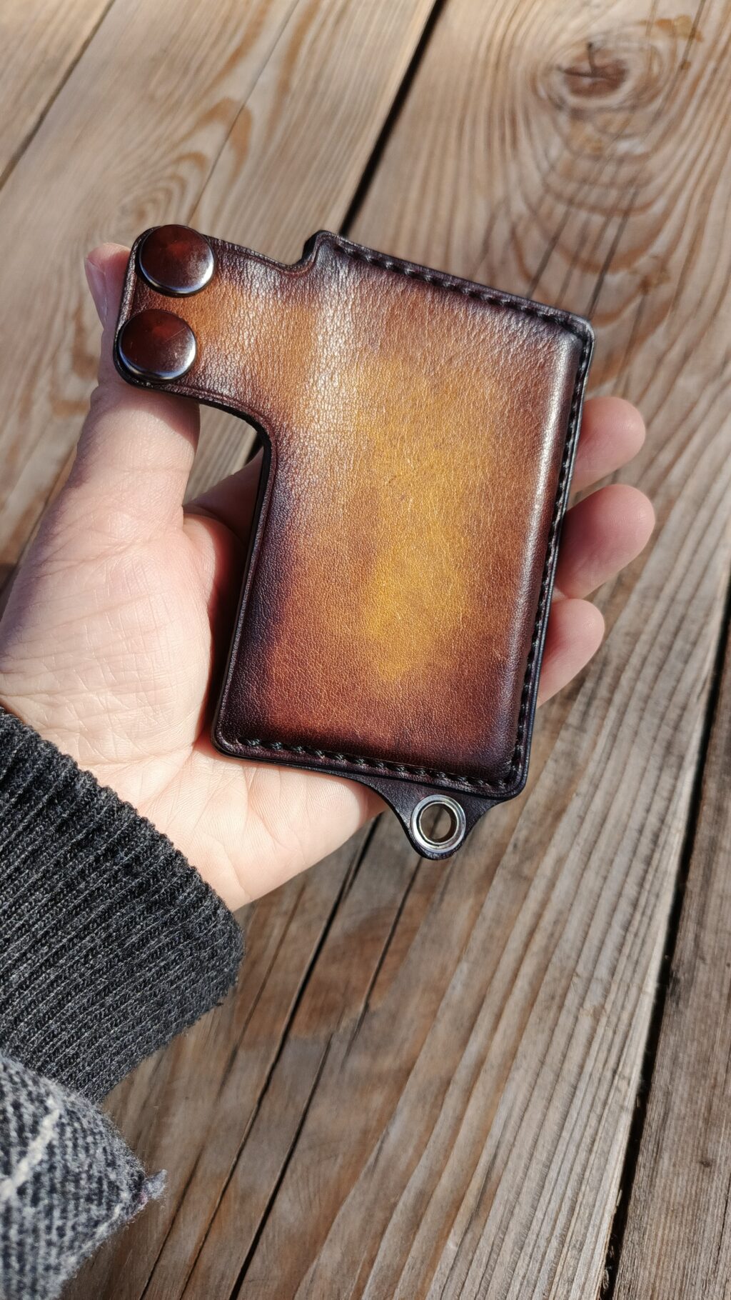 Картхолдер из натуральной кожи