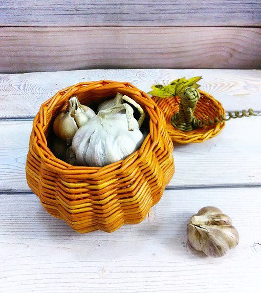 Ваза (шкатулка) «тыква»