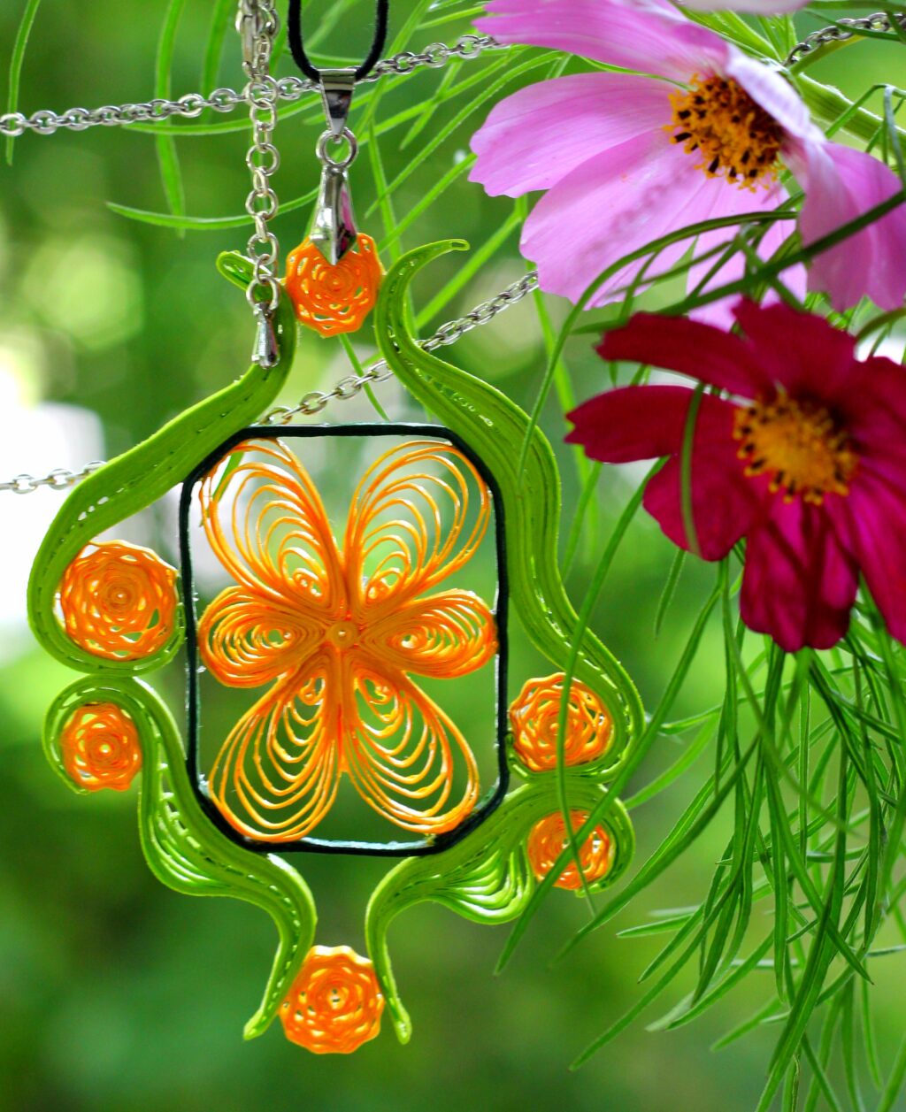 Асимметричный кулон квиллинг