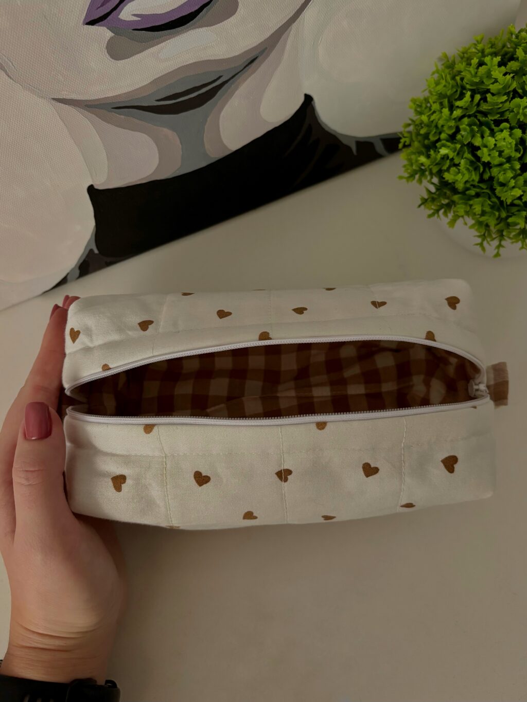 Трендовая мягкая косметичка как из Pinterest