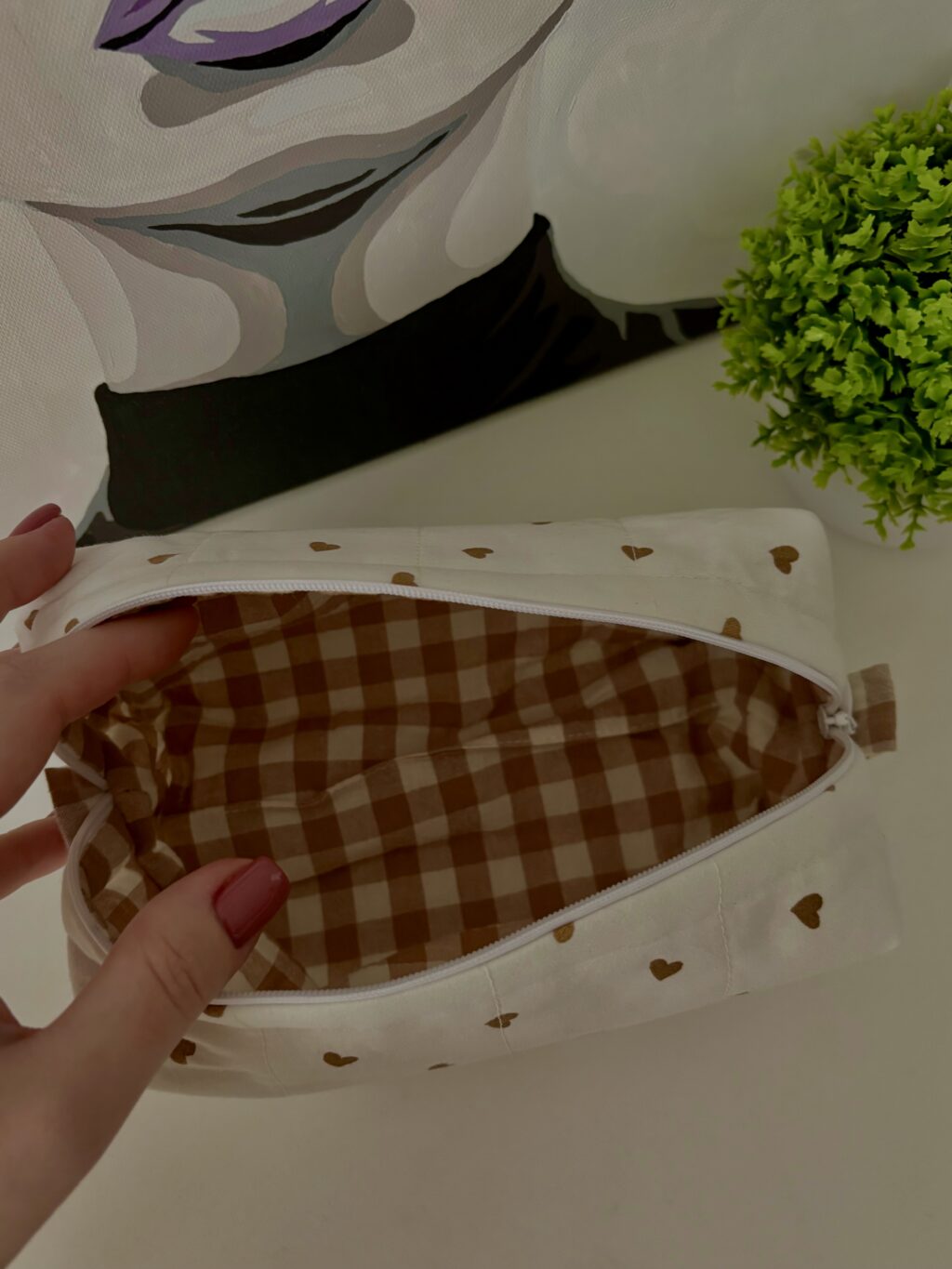 Трендовая мягкая косметичка как из Pinterest