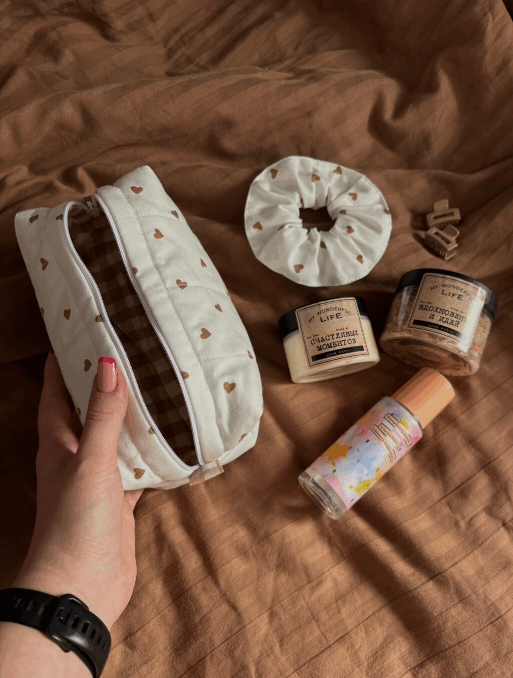 Трендовая мягкая косметичка как из Pinterest