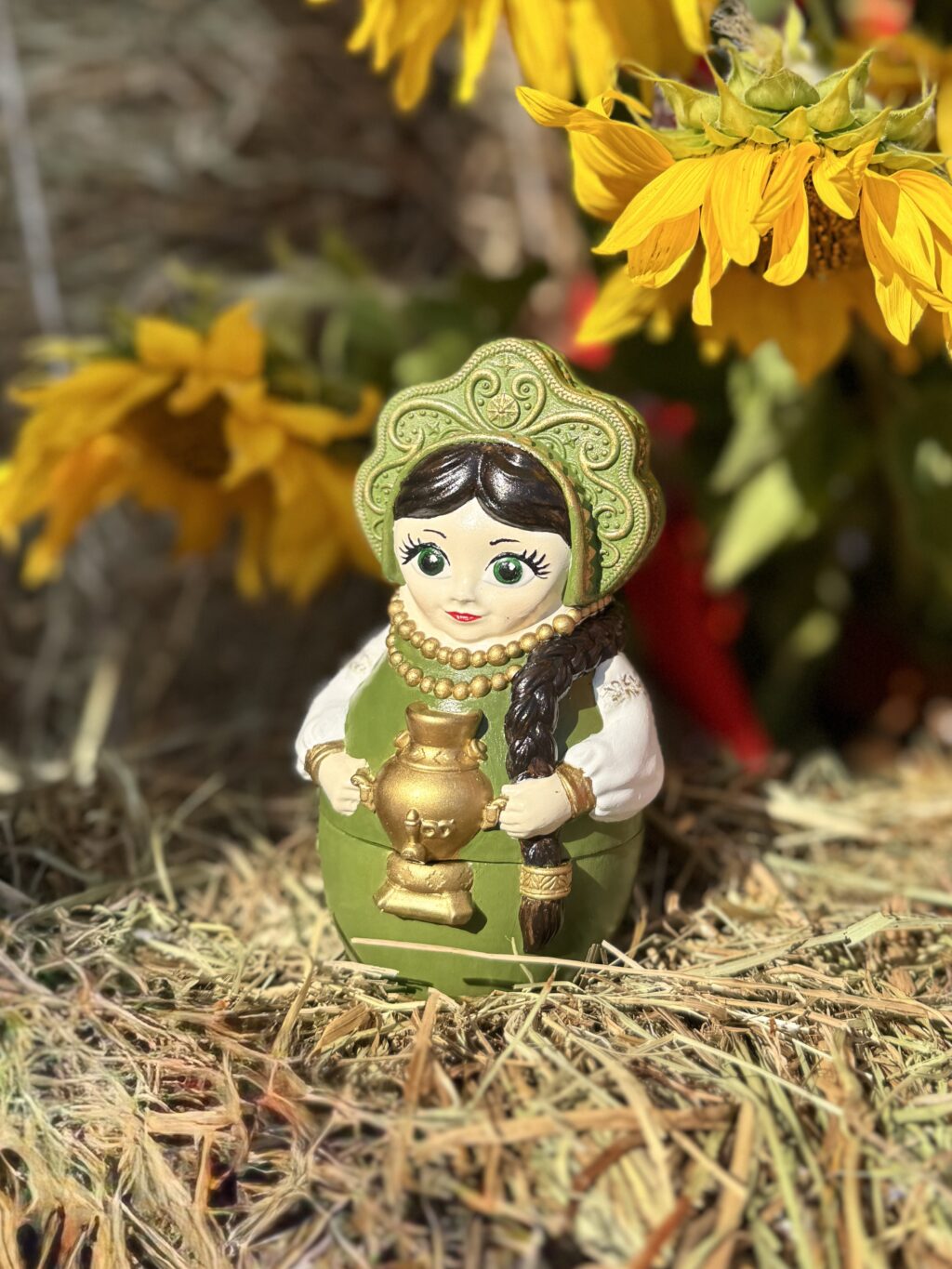 Матрешка шкатулка или свеча