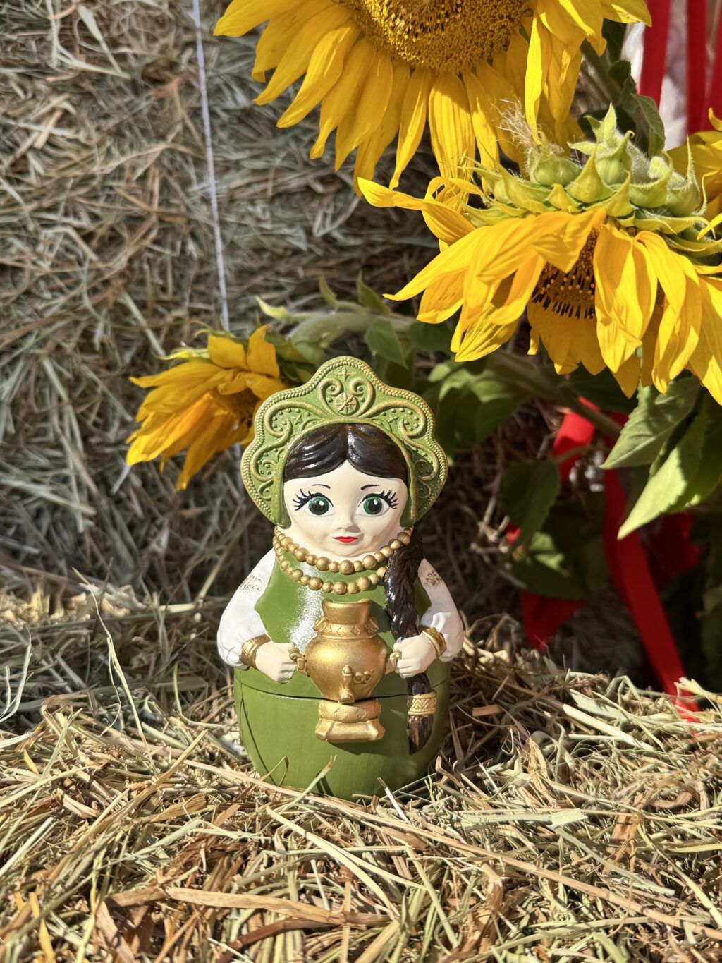 Матрешка шкатулка или свеча