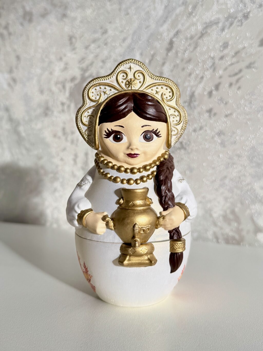 Матрешка свеча или шкатулка