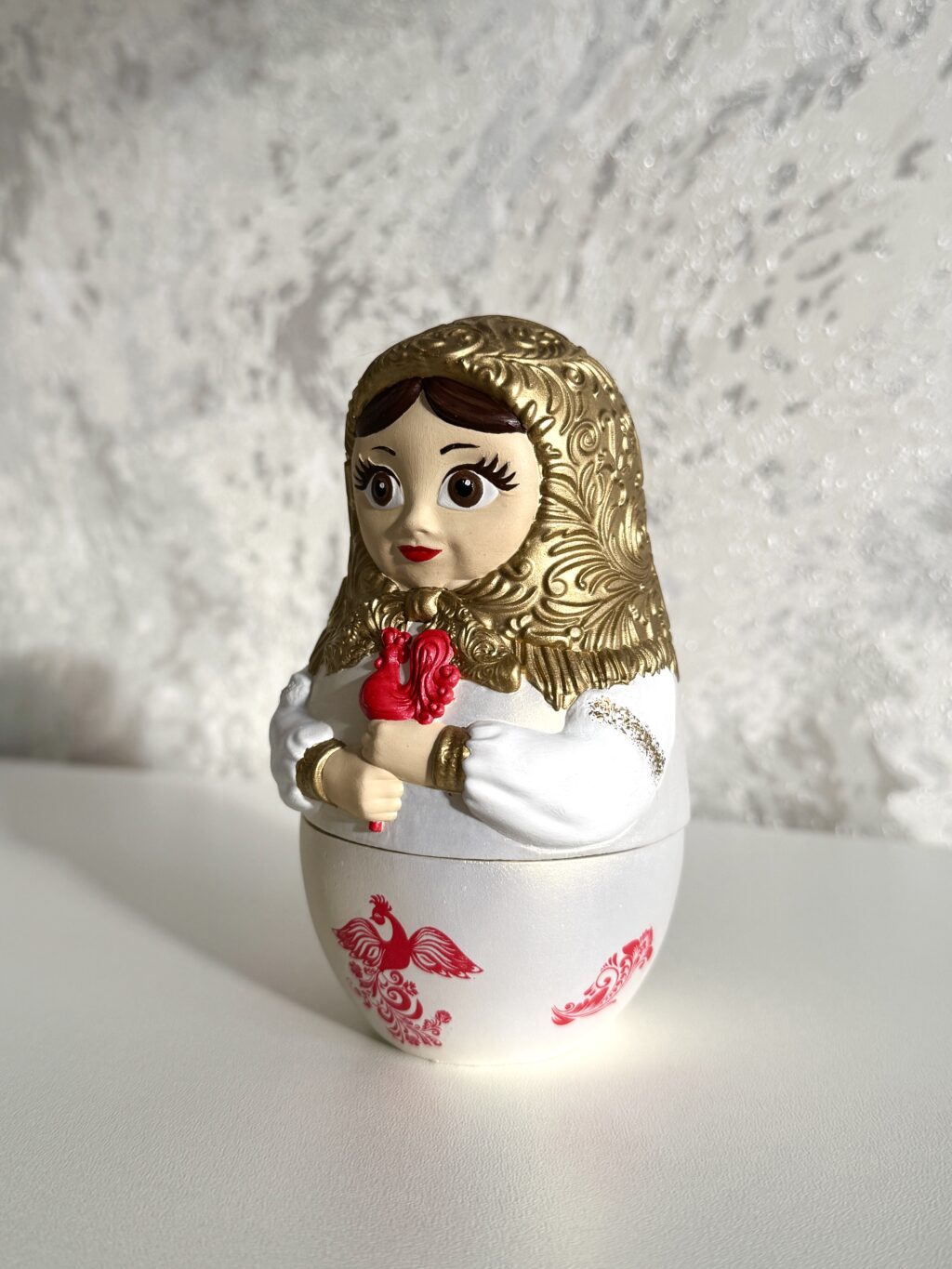 Матрешка свеча или шкатулка