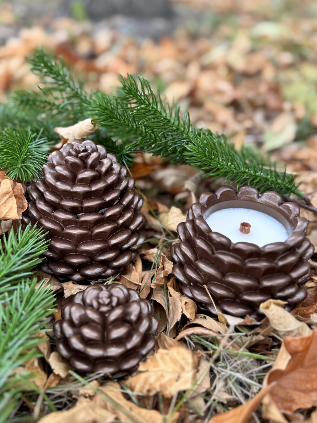 Свеча ароматическая «Шишки»