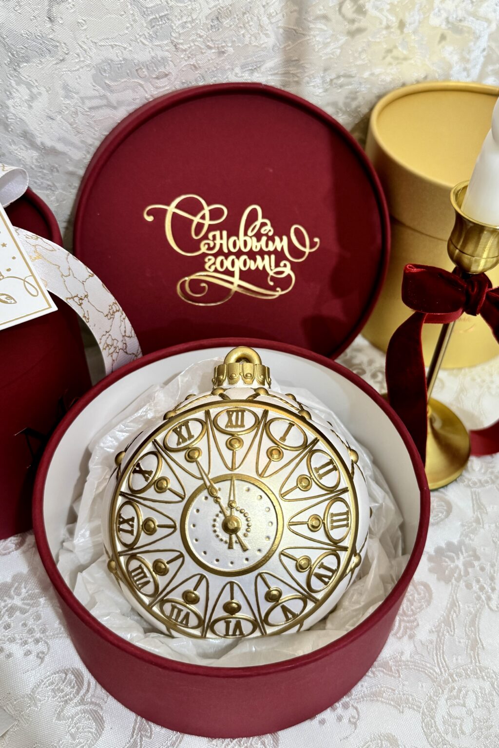 Шкатулка « Старинные часы»