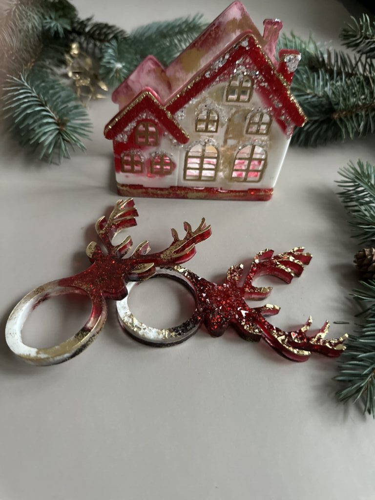 Набор для сервировки стола «Снежный» (декор для Нового года)