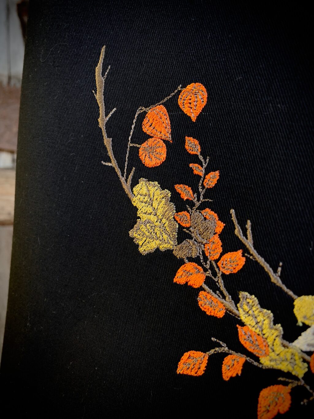 Шоппер с вышивкой «Самайн»