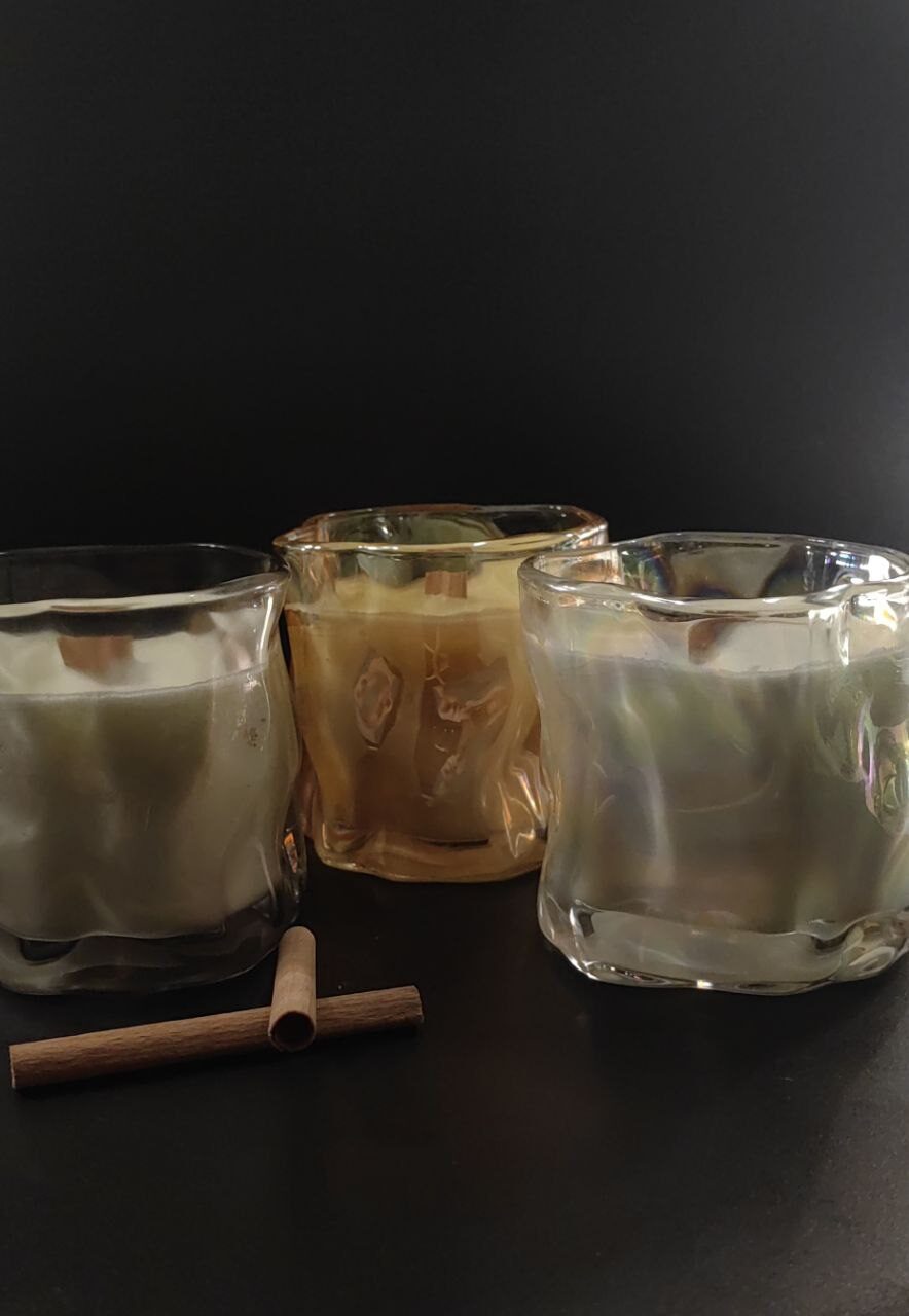 Мятые свечи