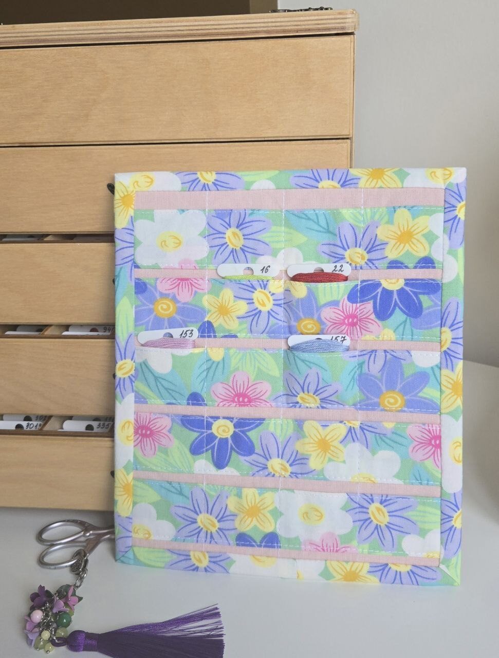 Органайзер для бобин с мулине