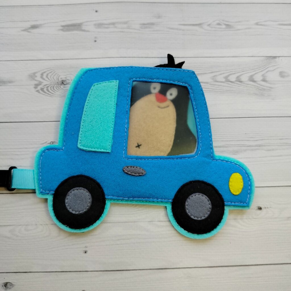 Фетровая книжка «Крошка Крот — турист»