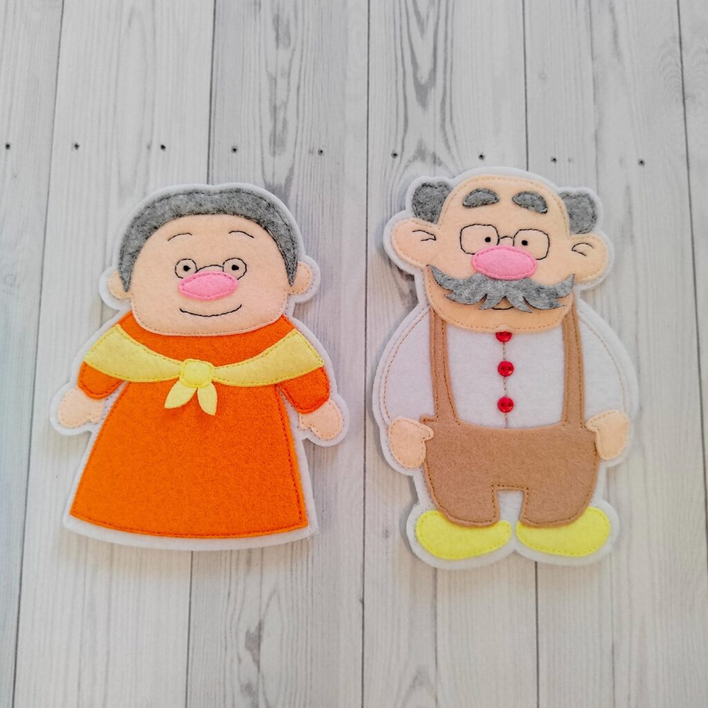 Фетровая книжка «Курочка Ряба»