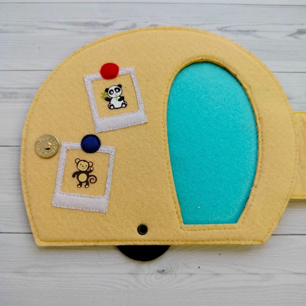 Фетровая книжка «Крошка Крот — турист»