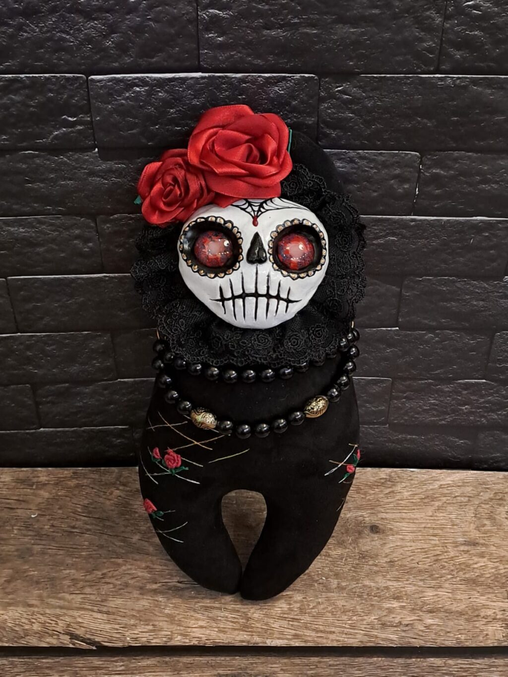 Авторская кукла Santa Muerte 27 см