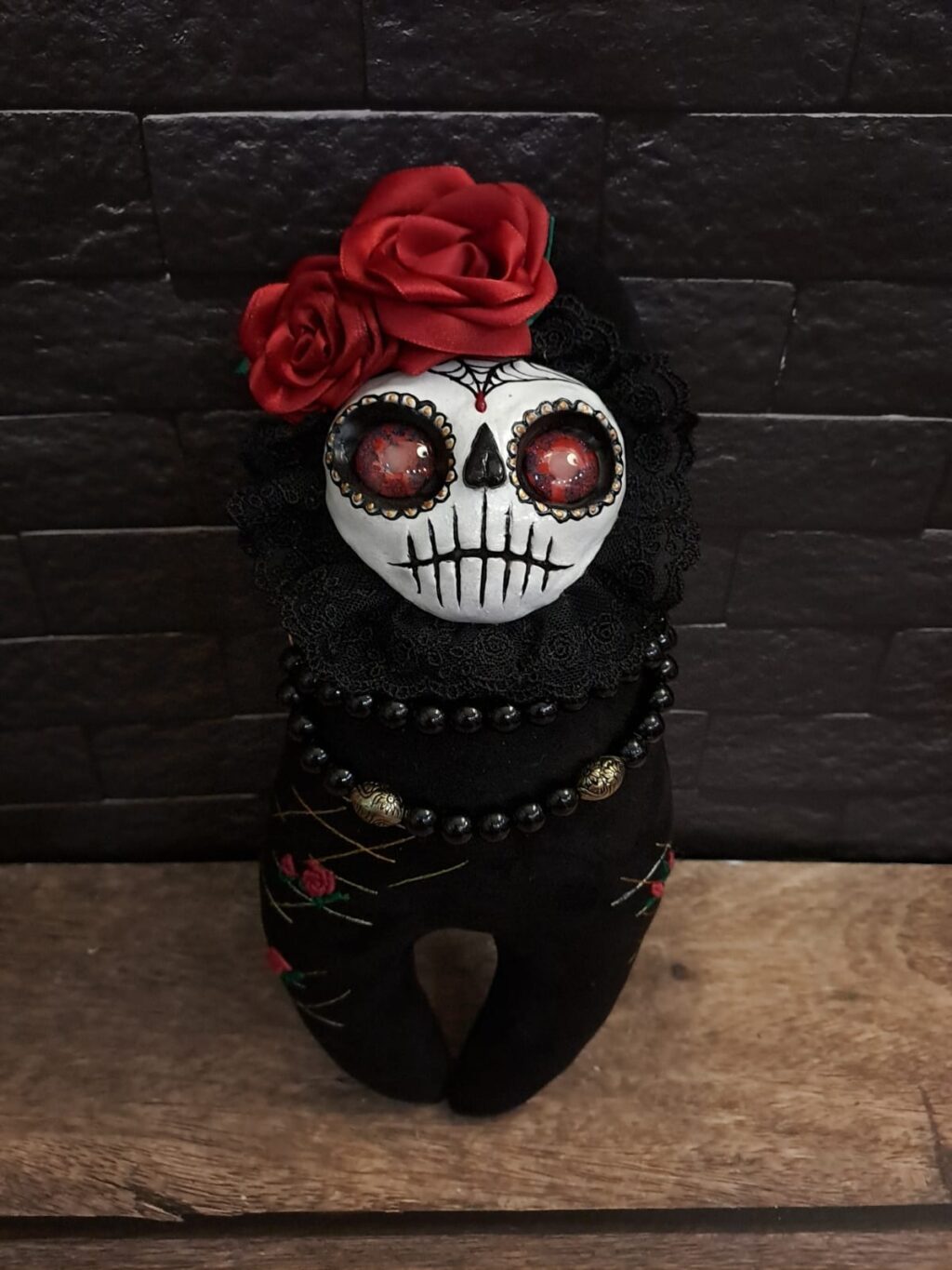 Авторская кукла Santa Muerte 27 см