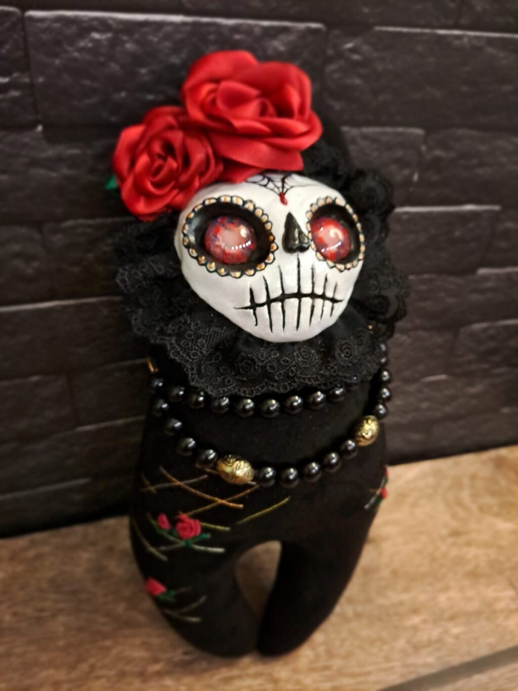 Авторская кукла Santa Muerte 27 см