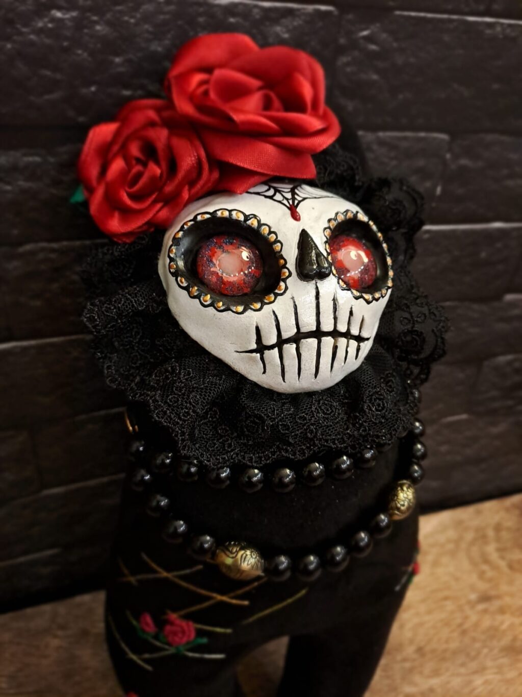 Авторская кукла Santa Muerte 27 см