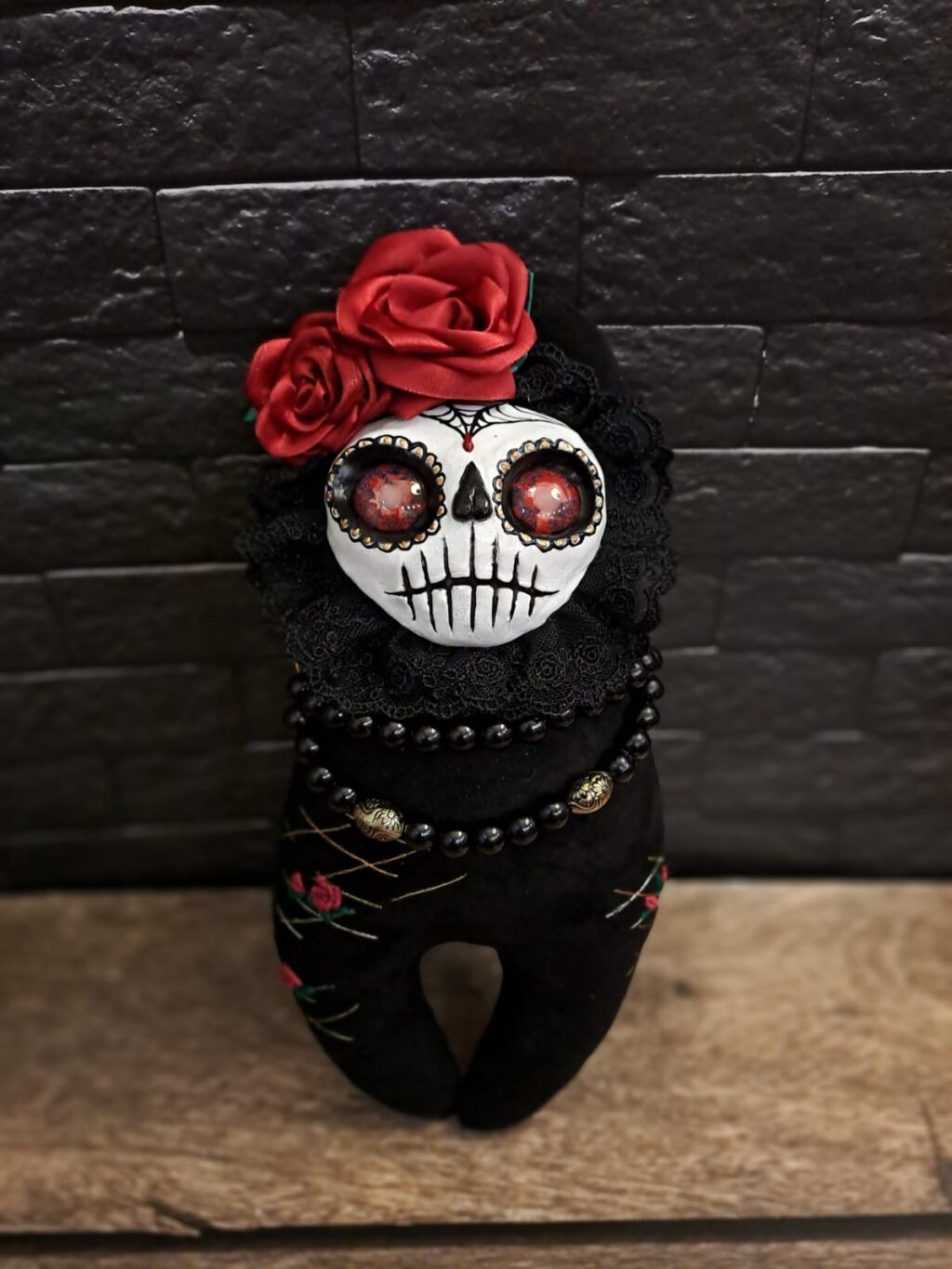 Авторская кукла Santa Muerte 27 см