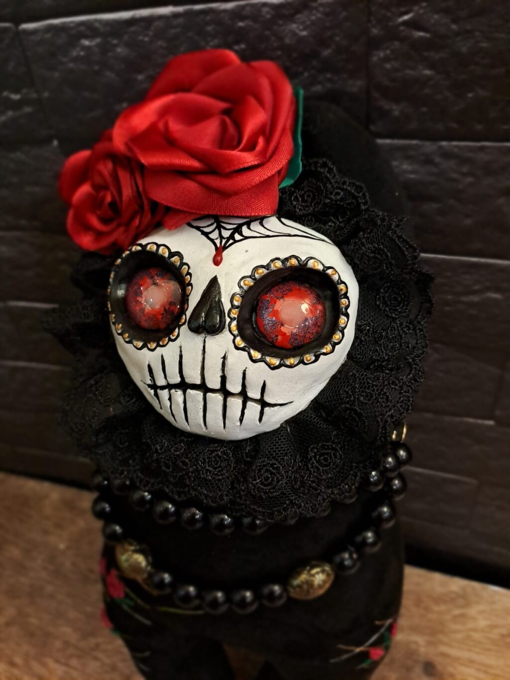 Авторская кукла Santa Muerte 27 см