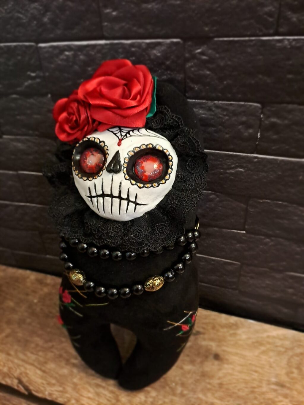 Авторская кукла Santa Muerte 27 см